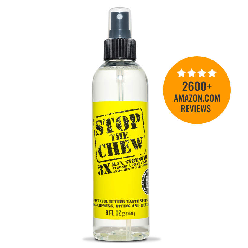 Natural anti chew spray for dogs hot sale