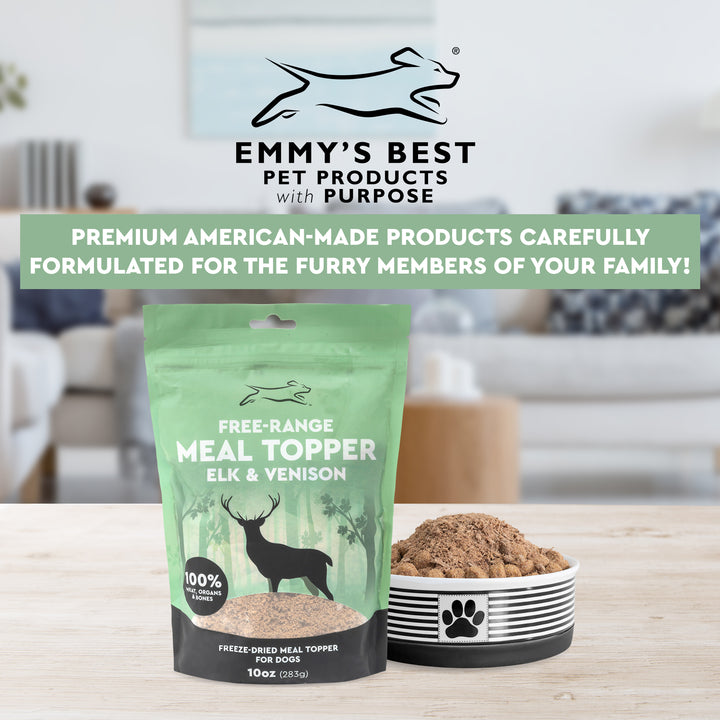 Freeze-Dried Dog Food Toppers Emmy's Best Pet Products